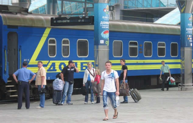 Из Донецка в Киев будет ездить дополнительный поезд