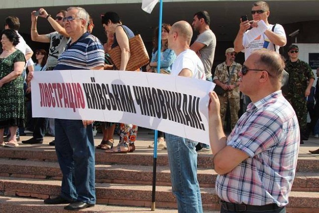Владельцы киевских киосков требуют легализации