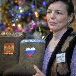 В России наладили выпуск патриотических валенок