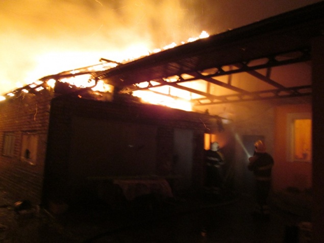 На Киевщине при пожаре погибло полсотни домашних животных