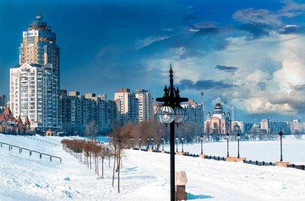 Погода в Киеве на воскресенье, 21 декабря 2014 г.