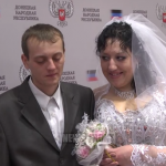 Брак брака: Свадьба в ДНР ополченки “Куклы” и боевика “БМВ” (+ФОТО, ВИДЕО)