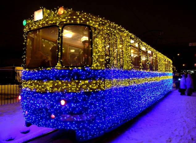 В Киеве заработал “Сказочный трамвай”