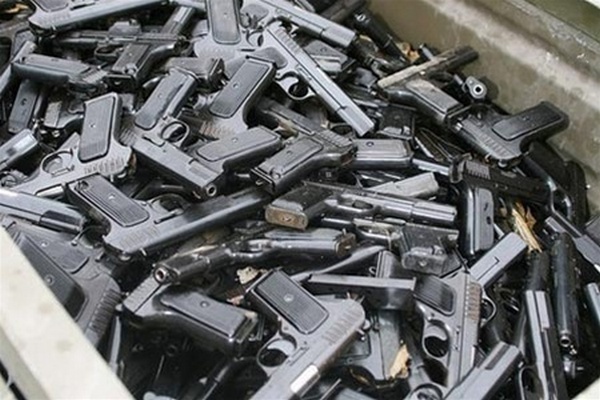 У жителя столицы, вернувшегося из АТО, нашли арсенал оружия