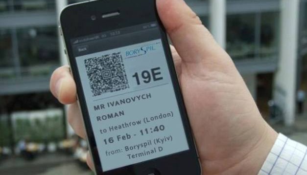 В аэропорту “Борисполь” внедрена услуга мобильной регистрации на рейс