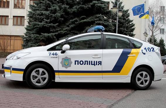 Украинцы выбрали графическое решение для оформления патрульных автомобилей