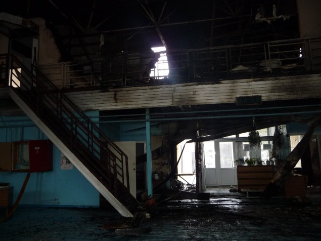 В оздоровительном комплексе на Киевщине произошел пожар