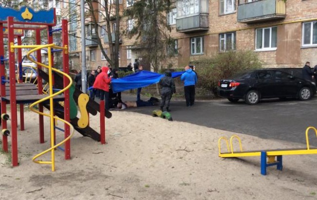 Киевская самооборона обнародовала номера авто, на котором скрылись убийцы Олеся Бузины