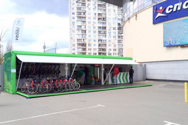 28 апреля на Оболони откроется бесплатный охраняемый велопаркинг