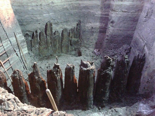 До мая археологи собираются возобновить исследование улицы времен Киевской Руси, найденной на Почтовой площади