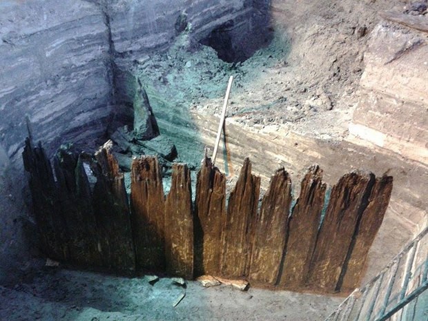 В Минкульте опровергают информацию об уничтожении археологической находки, найденной на Подоле