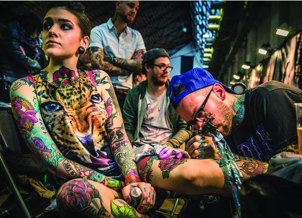 В Киеве пройдет ежегодный Международный фестиваль татуировки