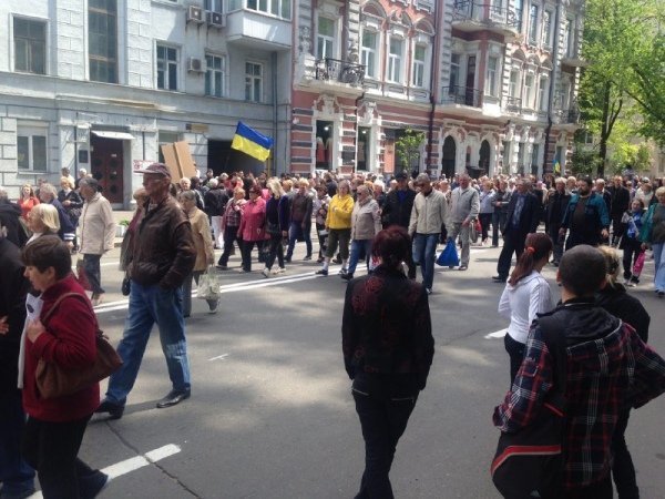 Сегодня в Киеве митинговали против повышения тарифов (фото)
