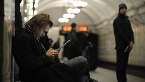 В киевском метро появился интернет