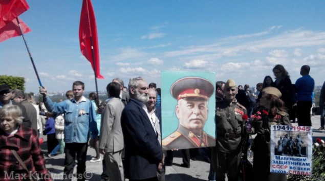 Милиция урегулировала конфликт возникший из-за портрета Сталина