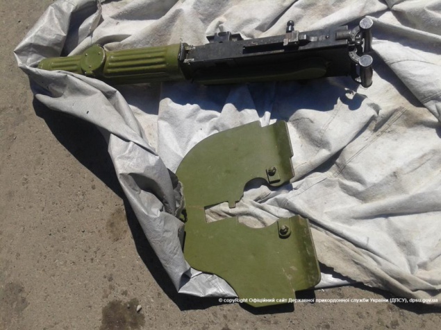 Киевлянин пытался вывезти из Донецкой области пулемет “Максим” (фото)