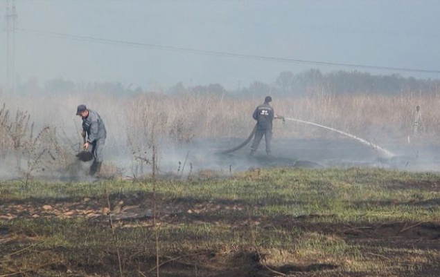 На Киевщине в трех местах загорелись торфяники