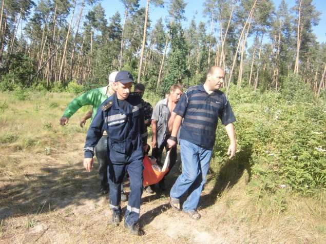 Женщина больше суток блуждала по лесу в Киевской области