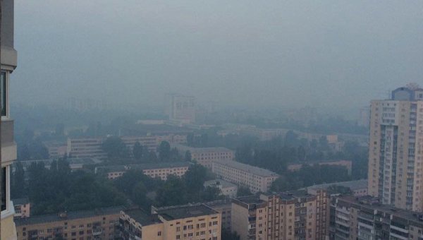 Сегодня в Киев может вернуться дым