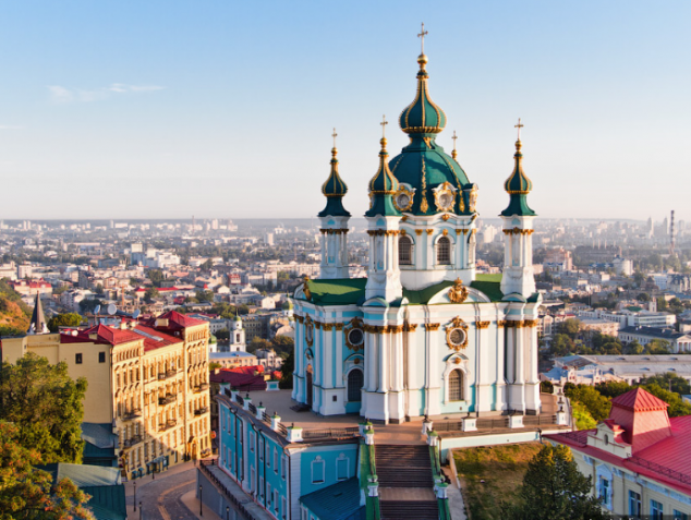 В Киеве началась реставрация Андреевской церкви