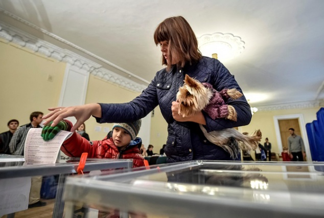 На выборах Киевского городского головы и депутатов Киевсовета проголосовали 891 тыс. 750 киевлян