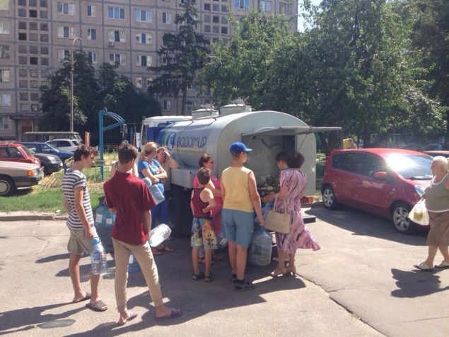 Из-за ареста счетов “Киевводоканала“ столица рискует остаться на ”сухом пайке”