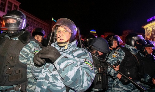 “Беркутовцы”, бившие людей на Майдане, приняты в Нацполицию