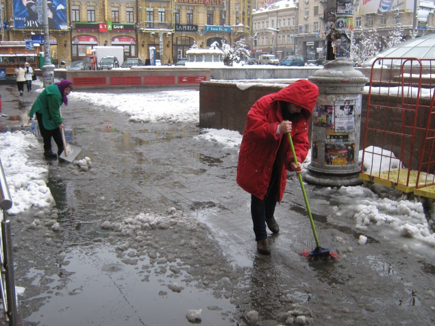 Киевские коммунальщики готовятся к воде