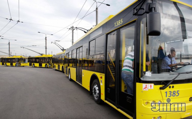 В Голосеевском районе будет изменен график работы троллейбусов