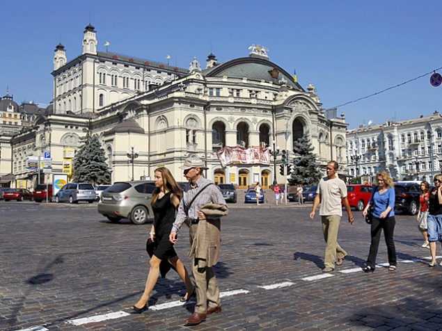 В Киеве хотят увеличить количество пешеходных улиц