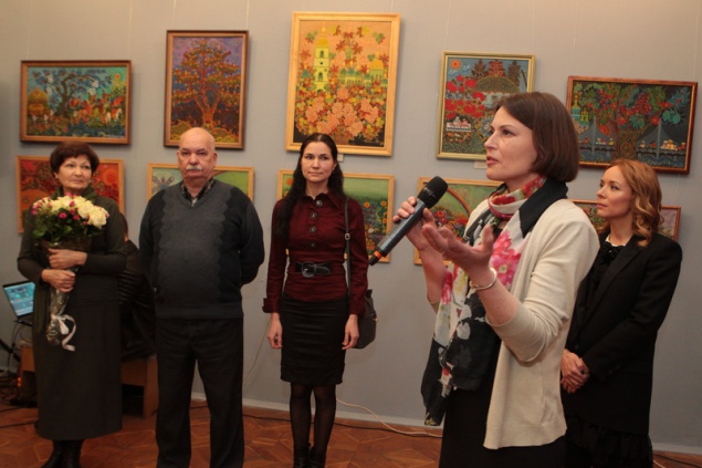 В Музее Леси Украинки открылась выставка классика петриковской росписи Марфы Тимченко (фото)