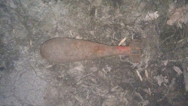 В трех районах Киевщины во время прогулок жители обнаружили снаряды и мины