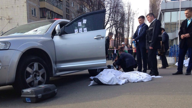 Застреленный в центре Киева бизнесмен оказался криминальным авторитетом