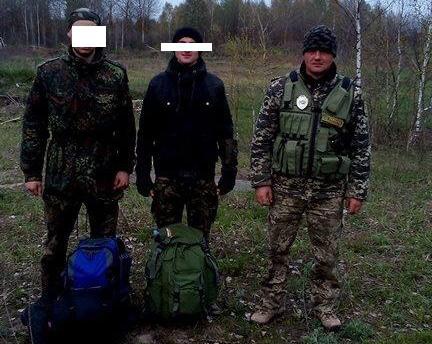 В Киевской области пограничники задержали пятерых сталкеров