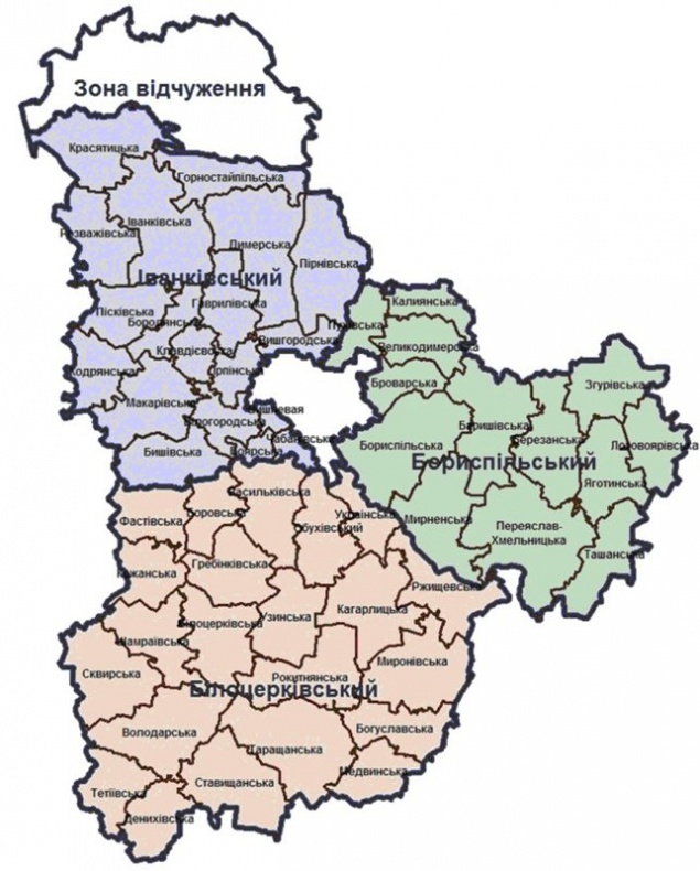 Мэры городов районного значения Киевской области