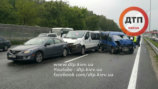 На Бориспольской трассе под Киевом произошло смертельное ДТП (фото)