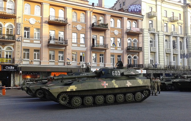 Сегодня из-за репетиций парада в Киеве перекроют ряд улиц