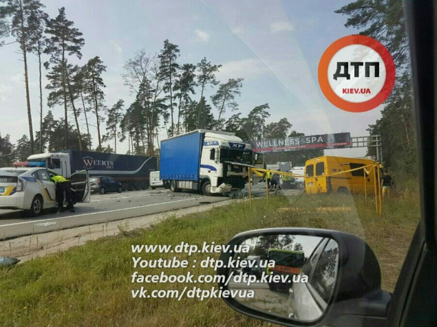 ДТП на Гостомельском шоссе: один погибший, двое - травмированы (фото)