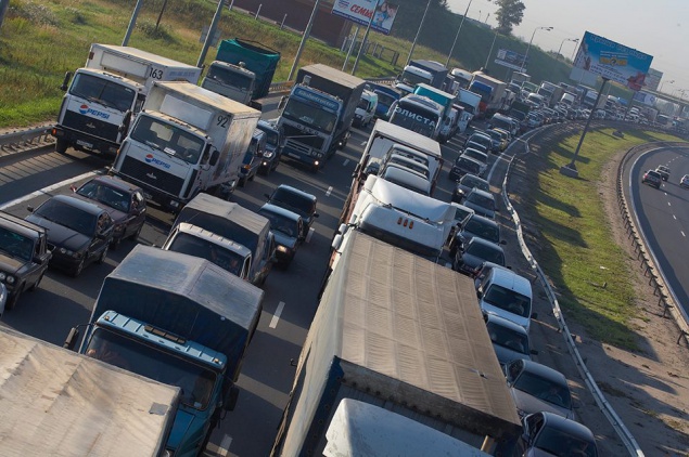 Бориспольчане требуют уменьшить нагрузку на транспортные магистрали города