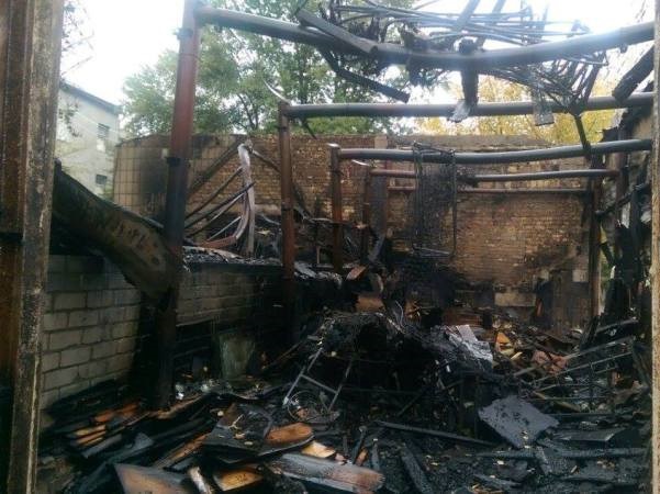 Сгоревший цех на территории гимназии № 261 в Дарницком районе был обустроен незаконно - депутат Паладий