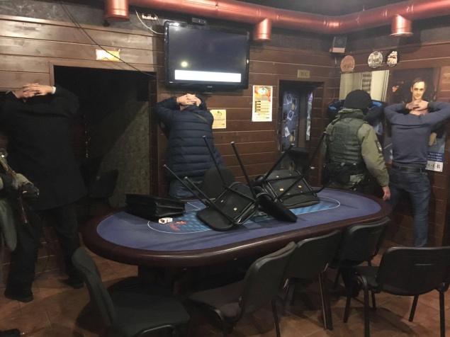 Правоохранители ликвидировали подпольное казино в Киеве