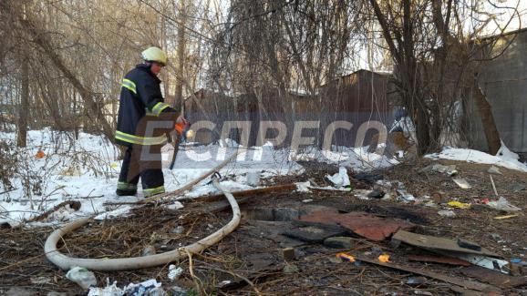 После пожара в Киеве обнаружили труп мужчины