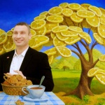 Яценюк и Рябикин кормят киевскую мэрию