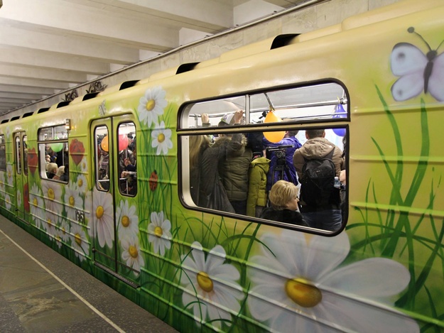 Популярность метро в Киеве из-за снегопада выросла на 7%