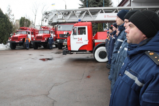 Спасатели Киевщины получили новую технику (фото, видео)