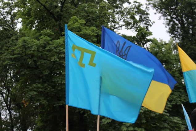 В Киеве проходит акция ко “Дню сопротивления Крыма российской оккупации”
