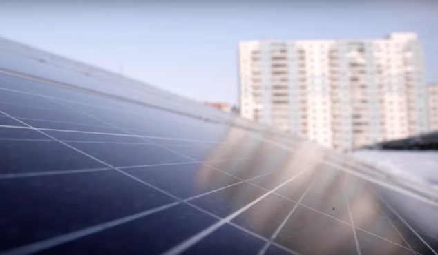 На Киевщине построили уникальную солнечную электростанцию (видео)