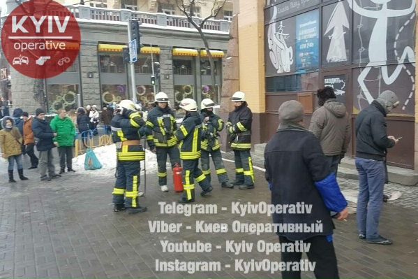 В Киеве горел Бессарабский рынок