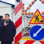 Илья Сагайдак агитирует киевлян за качественные дороги