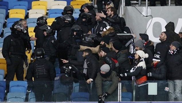 Присматривать за порядком во время футбола в Киеве будут почти 270 полицейских